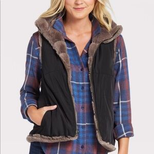 EVEREVE Fur Love Reversible Vest